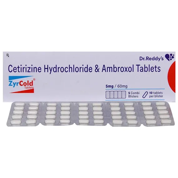zyrcold 5mg tablet 10's